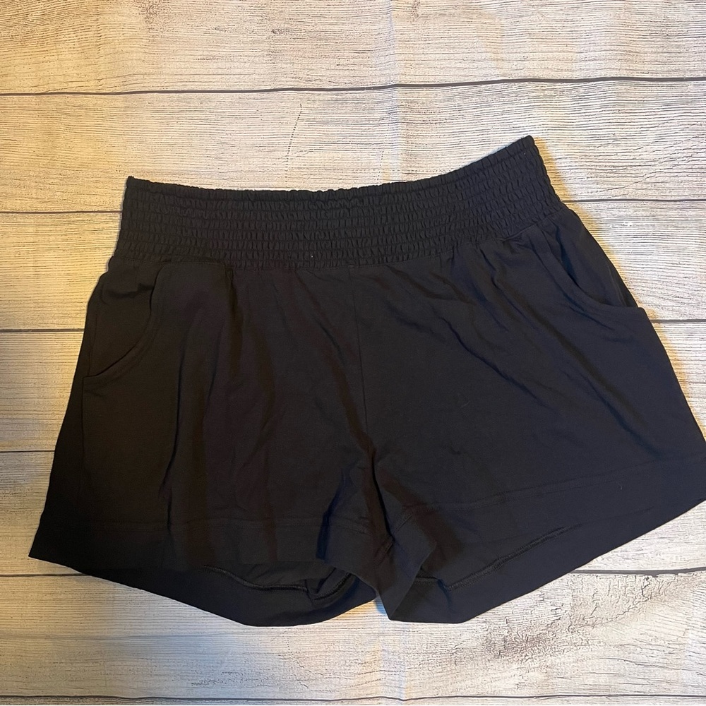 PACT High Waisted Shorts